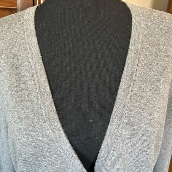 Merona Heather Gray Cardigan - Picture 2 of 6